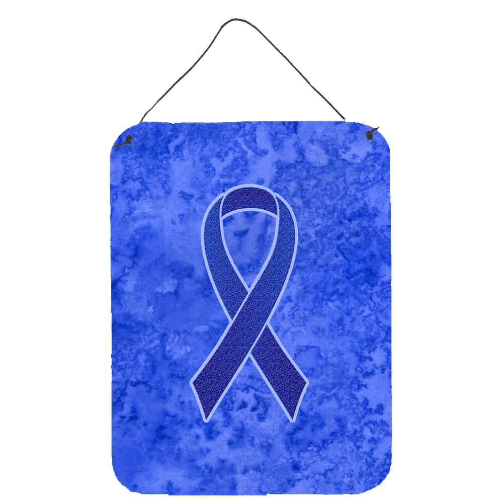 Blue awareness ribbon with trail on white background, Dark blue ribbon  symbolic for colon - colorectal cancer and Acute Respiratory Distress  Syndrome Stock Photo - Alamy
