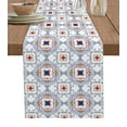 thumbnail image 1 of Dark Blue Star Wedding Home Party Table Runners Coffee Table r Placement for Kitchen Dining Table Mats, 1 of 5