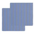 thumbnail image 1 of Dark Blue Striped Kitchen Dish Towels for Drying Dishes Set of 2, Modern Beige Geometric Country Waffle Weave Microfiber Hand Tea Bathroom Towels Quick Dry & Absorbent Towel 12x12, 1 of 7
