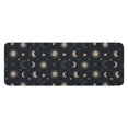 thumbnail image 1 of Dark Blue Sun Moon Star Pattern Kitchen Rug Mat,Kitchen Runner Rugs Non Skid Washable,Decorative Kitchen Floor Mats for Kitchen,Sink,Laundry,17"x47.2", 1 of 7
