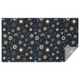 thumbnail image 1 of Dark Blue Sun Moon Star Pattern Rectangle Tablecloth 60"x102",Waterproof Polyester Rectangle Table Cloth, Wipeable Spillproof Polyester Tablecloth for Dining, Camping, Indoor and Outdoor, 1 of 6