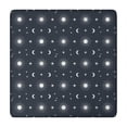 thumbnail image 1 of Dark Blue Sun Moon Star Pattern Square Fitted Tablecloth with Elastic Edge,Square Table Cover,Washable Elastic Table Cover for Home Kitchen Party Decor 34"x34", 1 of 6