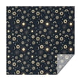 thumbnail image 1 of Dark Blue Sun Moon Star Pattern Square Tablecloth,Waterproof Square Table Cover,Wipeable Spillproof Washable Table Cover for Home Kitchen Party Decor 60"x60"(152x152cm), 1 of 6