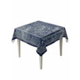 thumbnail image 1 of Dark Blue Table Cloth 60x60 Inch Square, Medieval Ethnic Turkish Retro Waterproof Tablecloth Washable Table Cover for Party Picnic Dinner Decor, 1 of 9