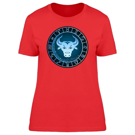Dark Blue Taurus Zodiac Tee Women's -Image by Shutterstock