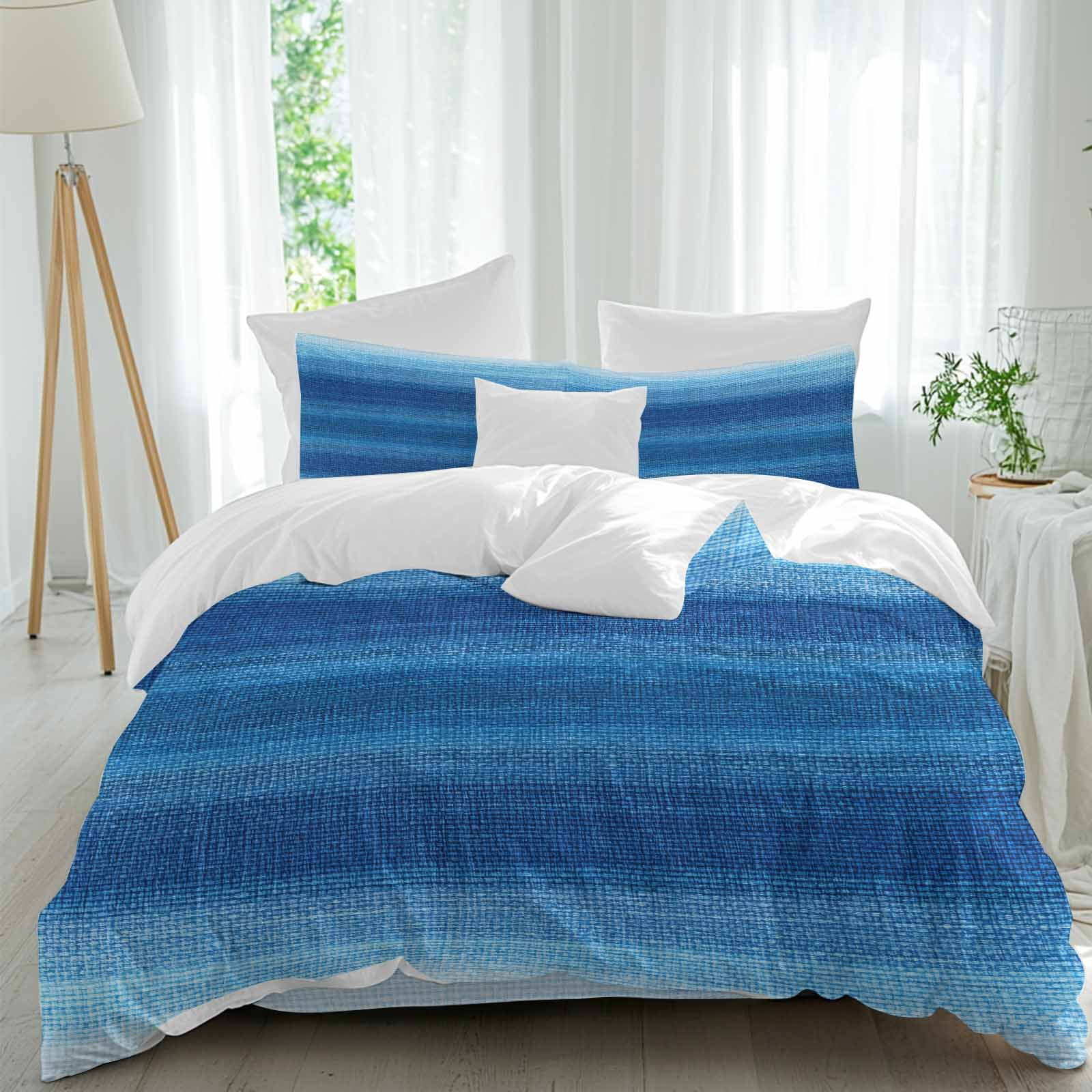 Blue Twin Duvet Covernull
