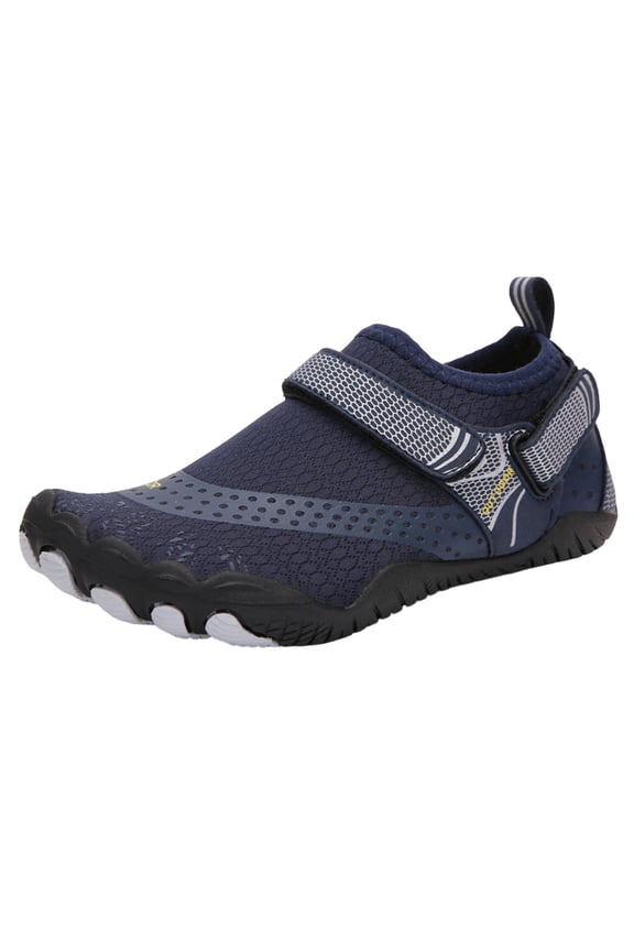 Dark Blue Womens Breathable Quick Dry Water Shoes Athletic Outdoor Aqua Socks