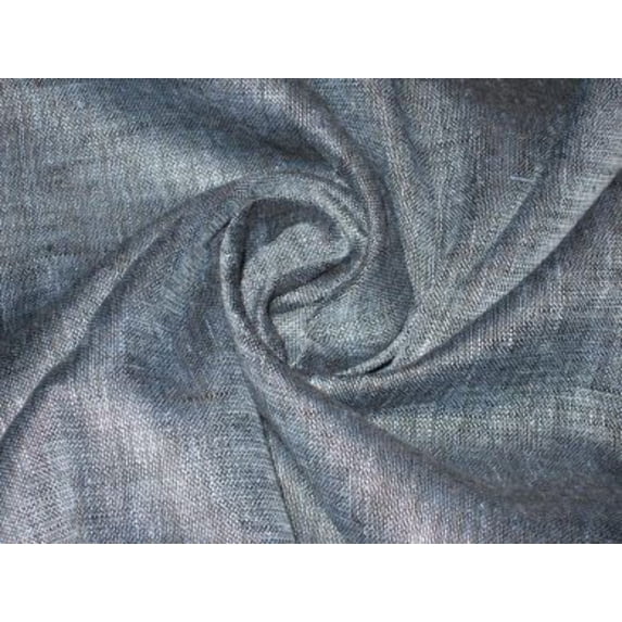 Dark Blue colour ~Linen fabric~44 Widthquot;