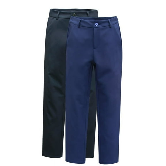 Dark Blue straight pants dress pants Women slim slim pencil pants Long pants pipe pants Spring/Autumn OL professional suit pants Working pants small straight pants