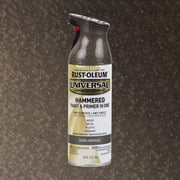 Dark Bronze, Rust-Oleum Universal Hammered Paint & Primer Spray Paint Spray Paint-258199, 12 oz