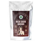 Dark Brown | 100% Natural Hair Dye Kit | Vibrant Colors with Pure Henna & Herbal Mix | Ammonia-Free & Chemical-Free Hair Coloring