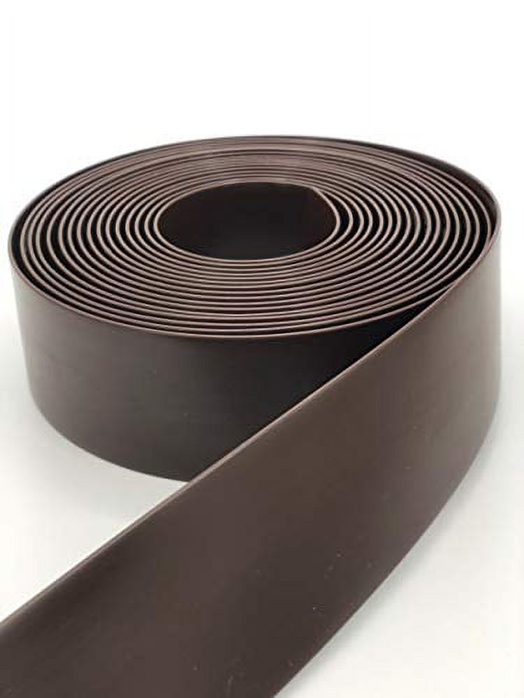 Dark Brown 2" Wide 20' Length Chair Vinyl Strap Strapping For Patio