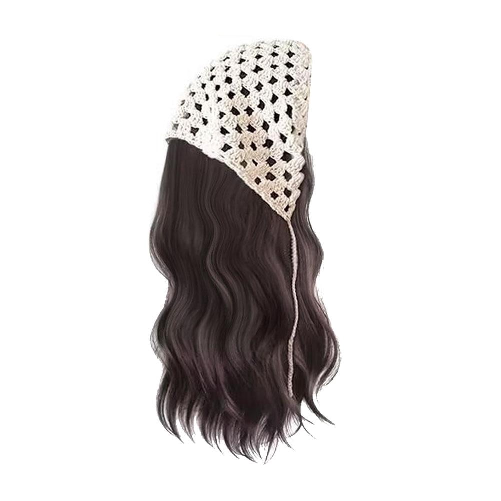 Superstar Wig Dark Brown Long Wavy Skin Parting main image 1