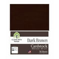 Dark Brown Cardstock STF9 8.5 x 11 inch 65Lb Cover 50 Sheets