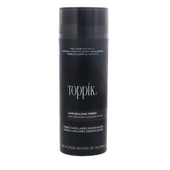 Toppik Hair Building Fibers, Dark Brown, 1.94 oz