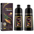 thumbnail image 1 of Dark Brown Hair Dye Shampoo 3 in 1 for Gray Hair Coverage Hair Color Shampoo for Women and Men Instant Herbal Ingredients con tinte Shampoo - Long Lasting, 1 of 11