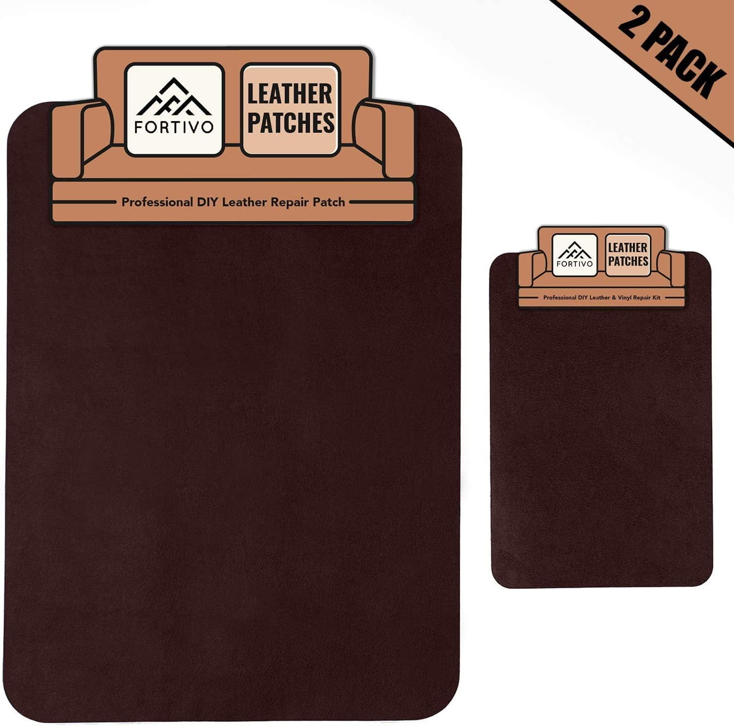 Brown Vinyl Repair Kit, Leather Repair Kit for Furniture, - Import It All