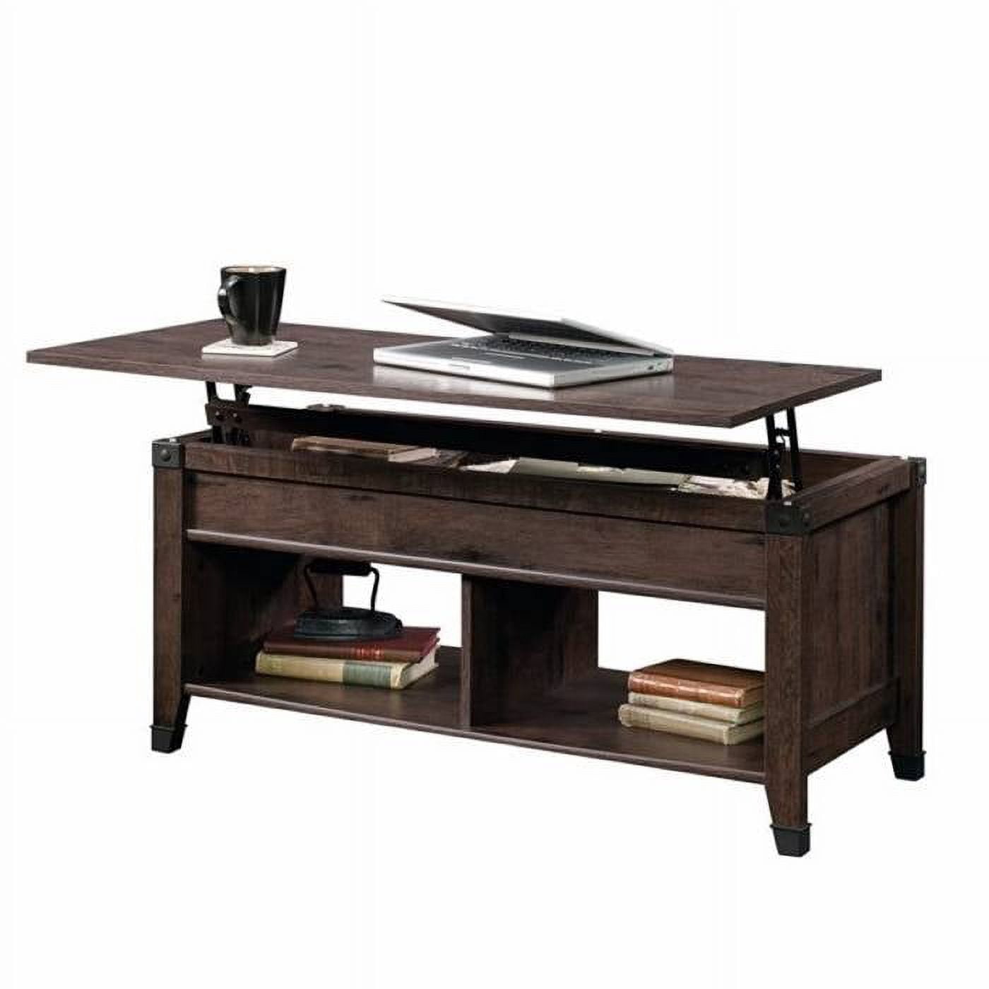 Dark Brown Lift-Top Multi Purpose Coffee Table - Walmart.com