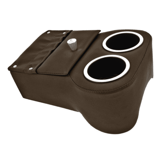Dark Brown Low Rider Shorty Universal Musclecar Hotrod Floor Console Classic