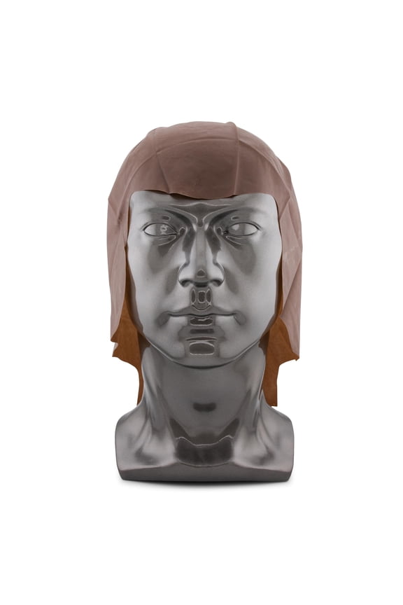 Dark Brown Pro Bald Head Adult Costume Accessory | One Size