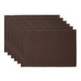thumbnail image 1 of Dark Brown Ribbed Placemat (Set of 6), 1 of 3