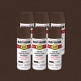 thumbnail image 1 of Dark Brown, Rust-Oleum Stops Rust Satin Protective Enamel Spray Paint, 12 oz, 6 Pack, 1 of 13