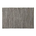 thumbnail image 1 of Dark Brown Slim Stripe Cotton Chindi Rug  Multi-Color Cotton 4x6Ft, 1 of 3
