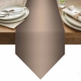 thumbnail image 1 of Dark Brown Table Runner 72 Inches Long Ombre Solid Color Gradient Modern Art Table Runners for Dining Room Tabletop Dresser Scarf Home Party Banquet Wedding Holiday Decoration, 1 of 9