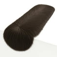 thumbnail image 1 of FabricLA Dark Brown Faux Fur Accent Cut 14 x 84 Inches with Rounded Edges for Holiday & Christmas Decor, 1 of 9