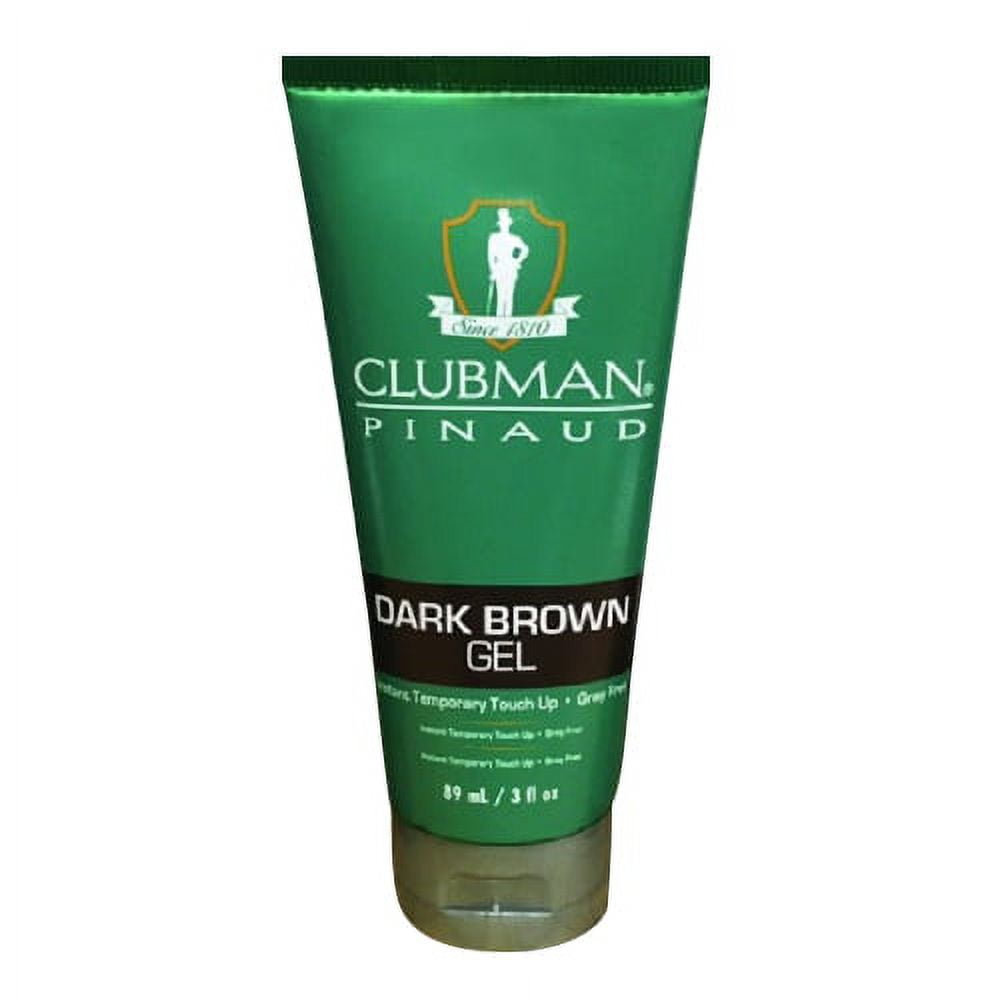 Dark Brown Temporary Hair Gel By Clubman Pinaud, 3 Oz - Walmart.com