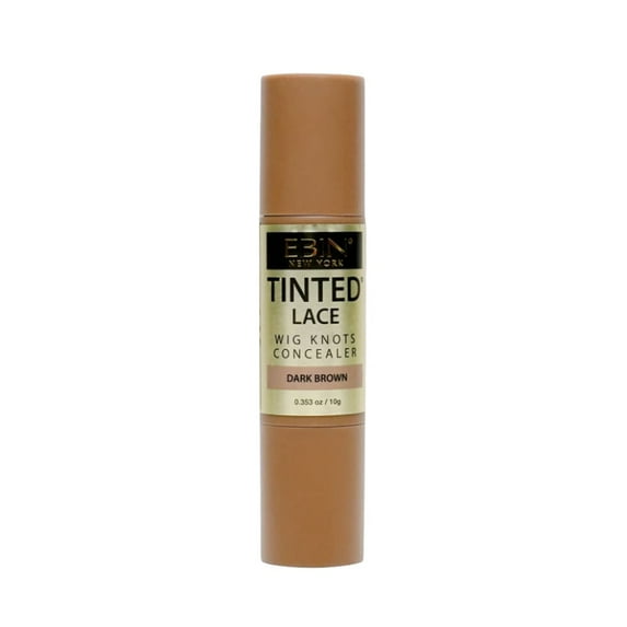 Ebin New York Tinted Lace, Wig Knots Concealer, Dark Brown 0.353oz