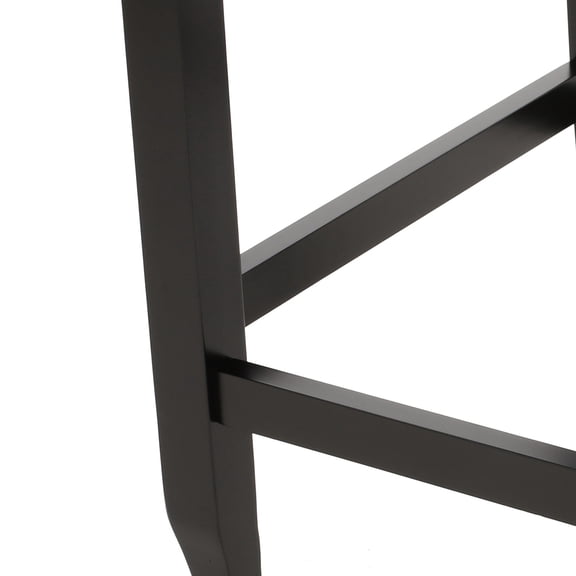 Dark Brown Upholstery - Wingback for Draft Shielding - Breakfast Nook - Functional and Elegant Stools