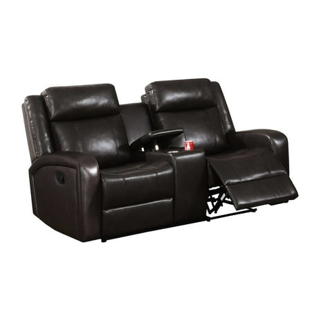 Dark Brown With Gel And Metal Frame Assembly Powered Reclining Upholstery