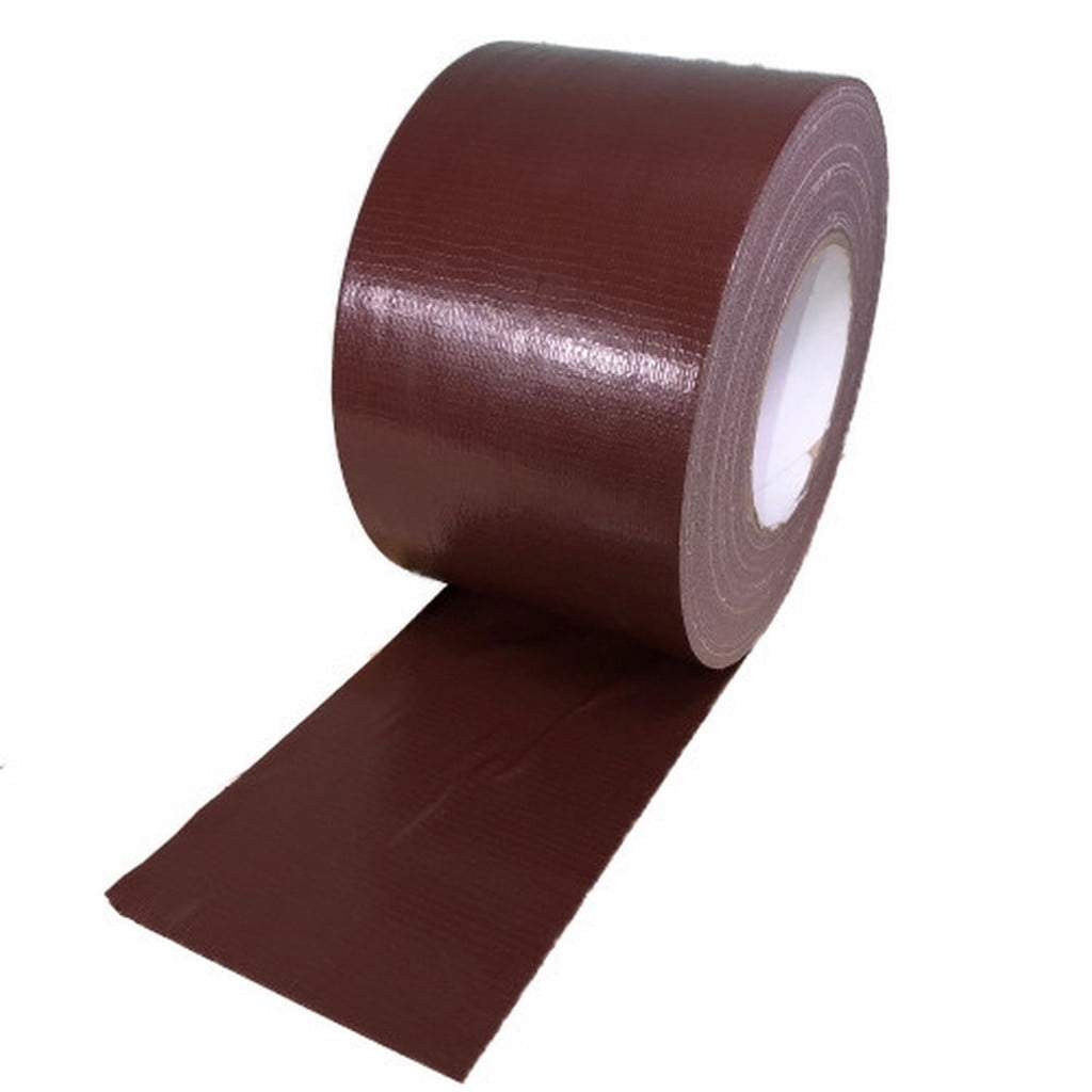 LLPT Duct Tape Premium Grade 2.36 Inches x 108 Feet x 11 Mil Residue Free Strong Waterproof Adhesive Color Dark Brown DT254