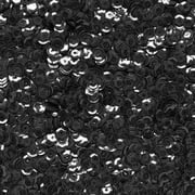 Dark Charcoal Gray Cup Sequins 5mm Transparent See-Thru Made in USA