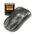 thumbnail image 1 of Dark Charcoal Metallic 1 Quart URETHANE BASECOAT Car Auto Body Paint, 1 of 6