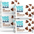 Dark Chocolate Chip Plant Based Protein, Decadent Snack Bar Vegan