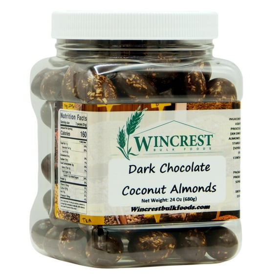 WinCrest Dark Chocolate Coconut Almonds - 1.5 Lb