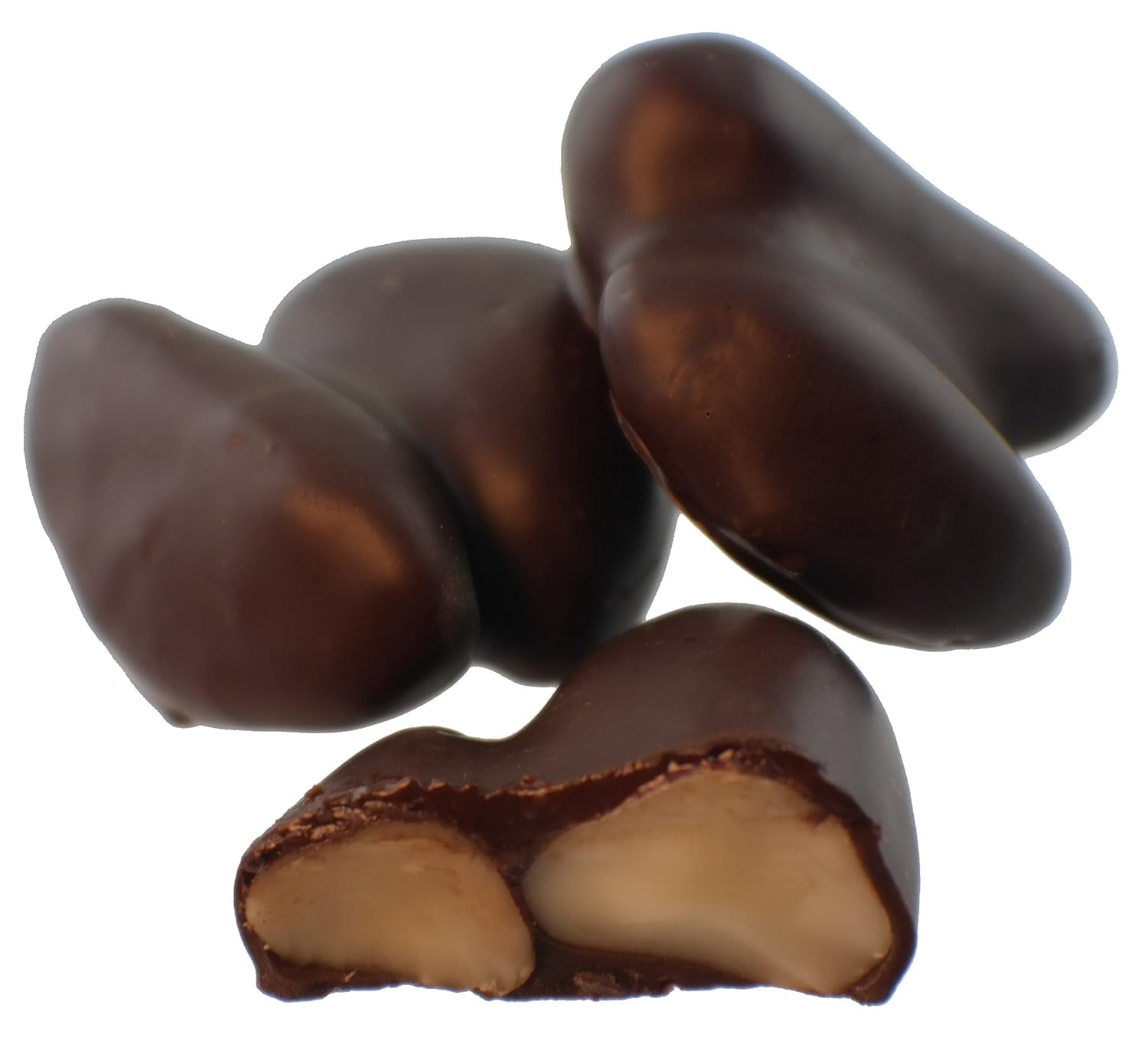 Dark Chocolate Covered Brazil Nuts 2 Lbs Box by