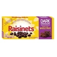 thumbnail image 1 of Dark Chocolate Covered California Raisins Movie Theater Candy Box 3.1 oz each Bulk 15 Pack, 1 of 7