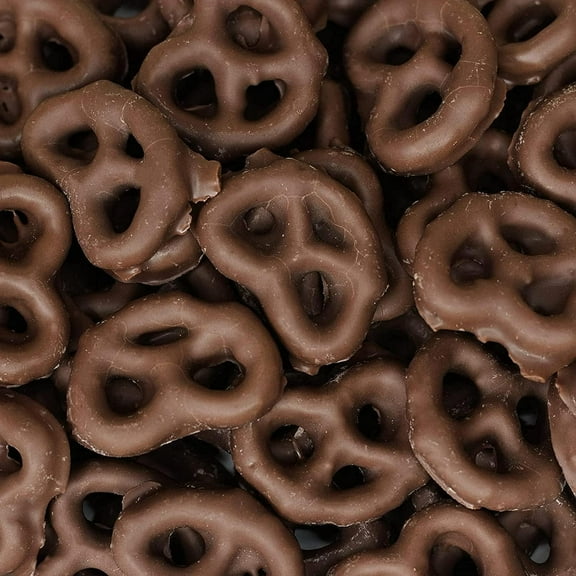 Dark Chocolate Covered Pretzels, Salted Pretzels in Mildly Sweet Smooth Dark Chocolate, 40 Ounces