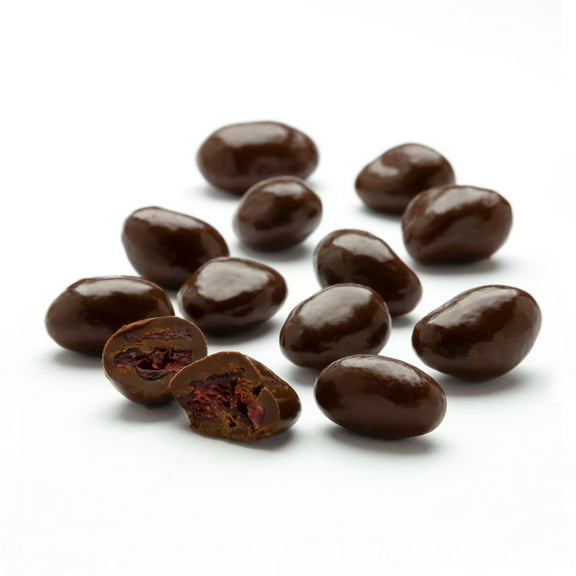 Dark Chocolate Cranberries - 5 Pound (80 Ounces) - Gourmet Candy by CandyKorner