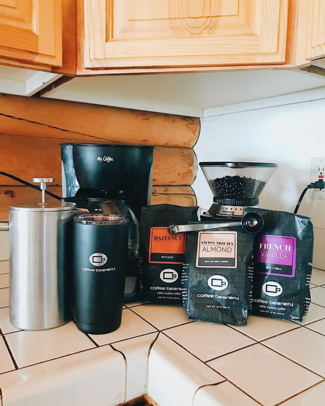 Dark Chocolate Flavored Coffee, Specialty Arabica Coffee, Medium Roast