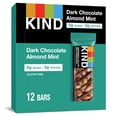 Dark Chocolate Mint, Healthy Snacks, Gluten Free, Low Sugar, 12 Count
