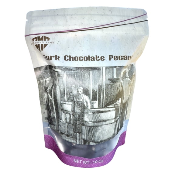 Dark Chocolate Pecans 10oz