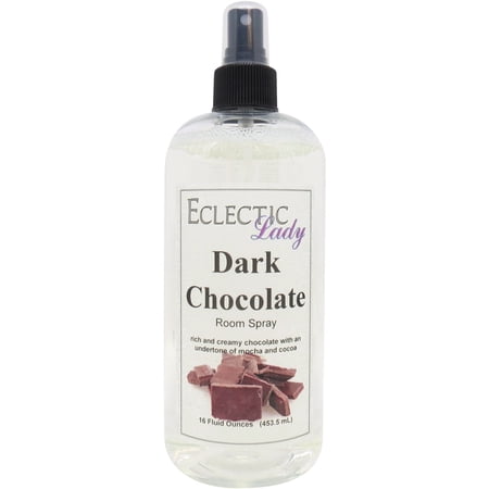 Dark Chocolate Room Spray by Eclectic Lady, 16 Ounces, Fragrant Aromatic Room Mist For Home, Room, Office