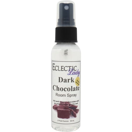 Dark Chocolate Room Spray by Eclectic Lady (Double Strength), 2 Ounces, Fragrant Aromatic Room Mist For Home, Room, Office