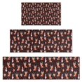 thumbnail image 1 of Dark Christmas Animal Pattern Kitchen Rugs Sets Of 3,Kitchen Runner Rugs Non Skid Washable,Decorative Kitchen Floor Mats for Kitchen,Sink,Laundry,17"x30"+ 17"x47" + 17"x59", 1 of 6