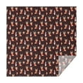 thumbnail image 1 of Dark Christmas Animal Pattern Square Tablecloth,Waterproof Square Table Cover,Wipeable Spillproof Washable Table Cover for Home Kitchen Party Decor 42"X42"(107x107cm), 1 of 6