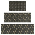 thumbnail image 1 of Dark Christmas Golden Reindeer Pattern Kitchen Rugs Sets Of 3,Kitchen Runner Rugs Non Skid Washable,Decorative Kitchen Floor Mats for Kitchen,Sink,Laundry,17"x30"+ 17"x47" + 17"x59", 1 of 6